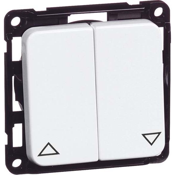 Peha - Installationsschalter Jalousientaster alu D 714.70 T 10A 250V 1-pol.EB