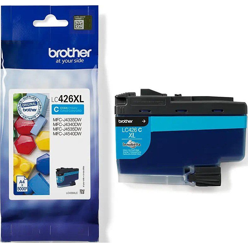 Brother - Verbrauchsmaterial für Telefax/Drucker/MFC Tintenpatrone LC-426XLC cyan ca.5000 Seiten