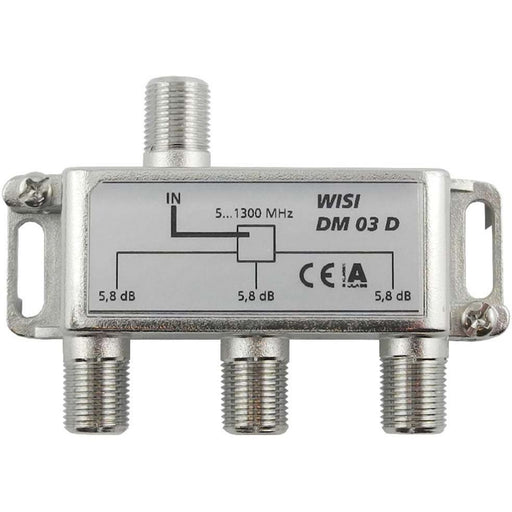 Wisi - Abzweiger und Verteiler Verteiler 3f. DM 03 D 5-1300MHz 5,8dB Cl.A − 1 Stück by Wisi
