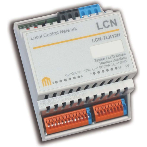 Issendorff - Bussystem-Binäreingang Tableau-Adapter LCN - TLK12H f. 12LEDs +8 Tasten − 1 Stück