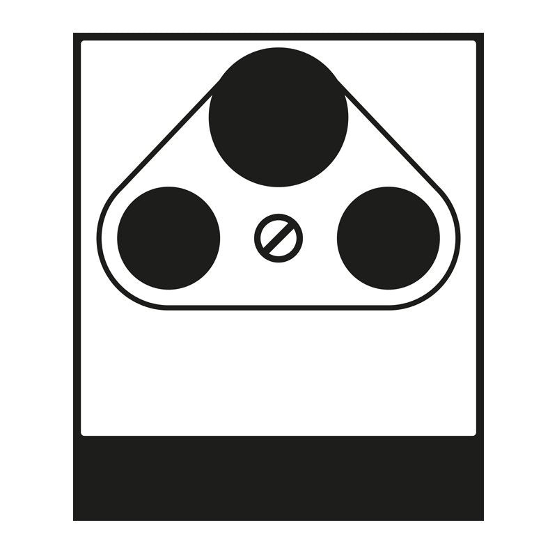 Jung - Einsatz/Abdeckung für Kommunikationstechnik Abdeckung ws A 561 PLSAT für SAT-TV-Dose