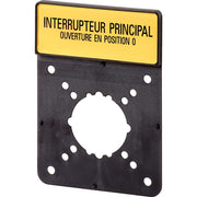 Eaton - Zubehör/Ersatzteile für Niederspannungs-Schalttechnik Träger mit Schild ZFS(FR)-P5 P5-/EA/SVB P5-/V/SVB