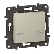 Legrand - Funksender Wandsender Licht 2-Fach Legrand 863908 Sand