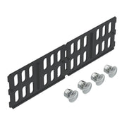 OBO Bettermann - Verbinder für Kabeltragsystem Längs- und Winkelverbinder RWVL 60 FSK SW für Kabelrinne, hori − 10 Stück