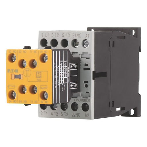 Eaton - Leistungsschütz zum Schalten von Wechselstrom Sicherheitsschütz 380/400V DILMS12-R23(24VDC) 5.5kW 2S 3Ö DC
