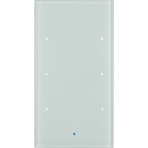 Berker - Bussystem-Tastsensor Glas-Sensor 3fach 75143830 polarweiß