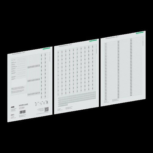 Striebel&amp;John - Kennzeichnungsmaterial Beschriftungssystem ZBC1 − 1 Stück by Striebel&amp;John
