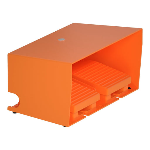 Schneider Electric - Fußschalter Fußschalter, doppelt XPER3100D m. Schutzh. 2Ö+2S