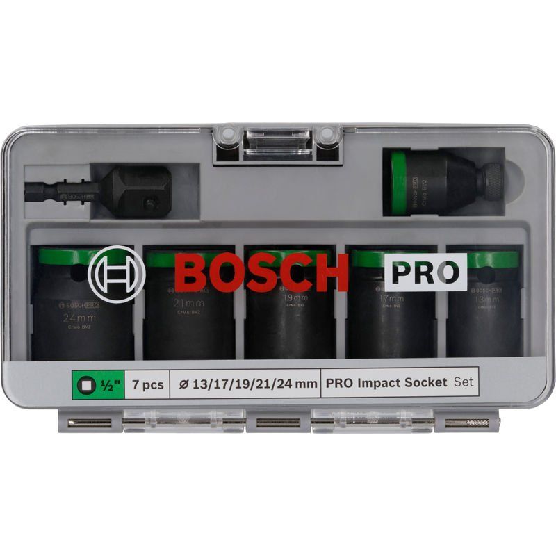 Bosch - Steckschlüsselset PRO Impact 2608003032 Steckschlüsselsatz