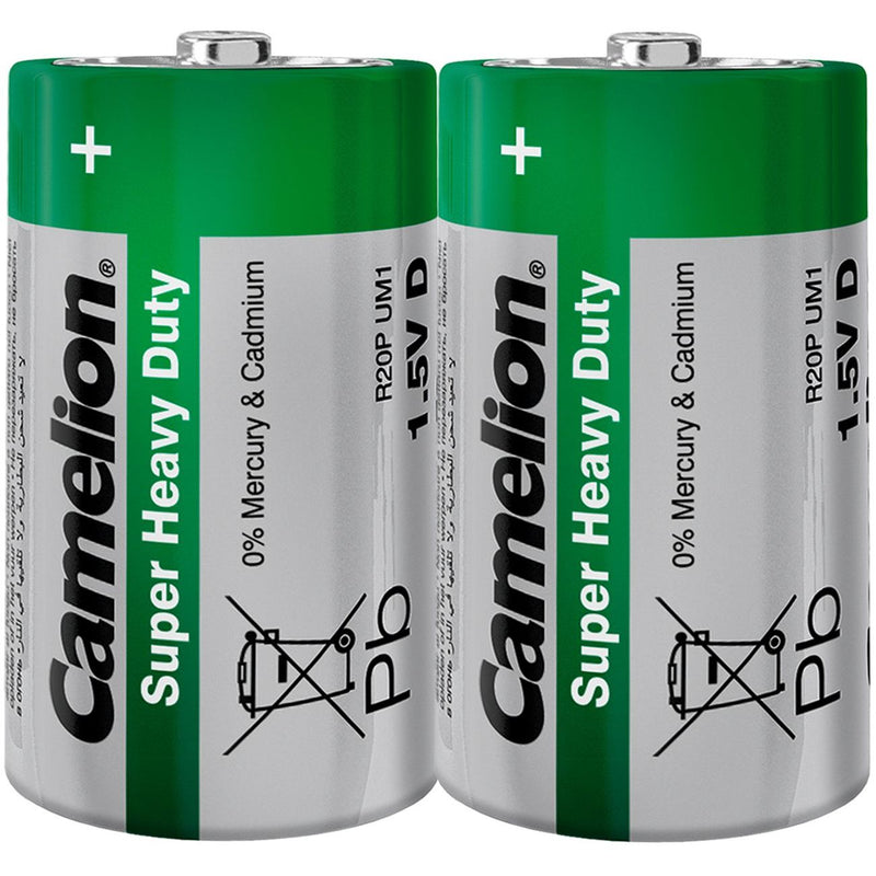 Hückmann - Batterie Camelion Batterie 126647 (VE2) R20 Zink-Kohle