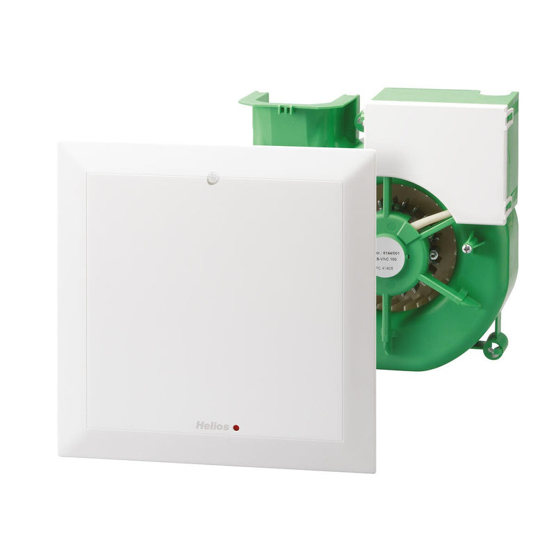 Helios Ventilatoren - Ventilator für innenliegende Bäder und Küchen Ventilatoreinsatz ELS-VP 60 mit Fassade