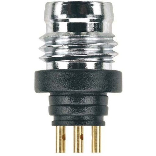 Escha - Rundsteckverbinder, Einbau (ohne Leitung) Einbaustecker SESP4SL M8 − 10 Stück