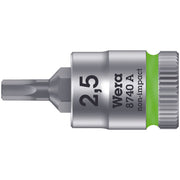 Wera - Innensechskant-Einsatz für Steckschlüssel Zyklop Bit-Nuss 05003331001 2,5x28,0