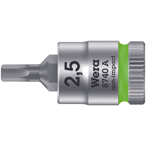 Wera - Innensechskant-Einsatz für Steckschlüssel Zyklop Bit-Nuss 05003331001 2,5x28,0
