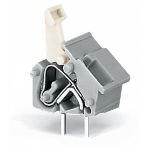 WAGO - Leiterplattenklemme Anreihbar.Leiterplattenkl. 256-601/332-000 Drücker,2,5mm²,gr − 300 Stück