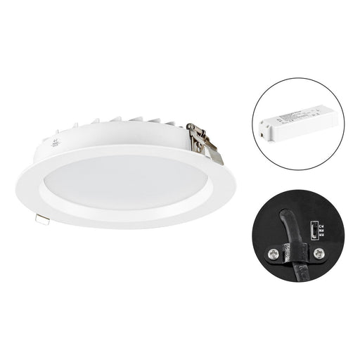 EVN Lichttechnik - Downlight/Strahler/Flutlicht LED-Downlight IP54 LN54350125 dimmbar