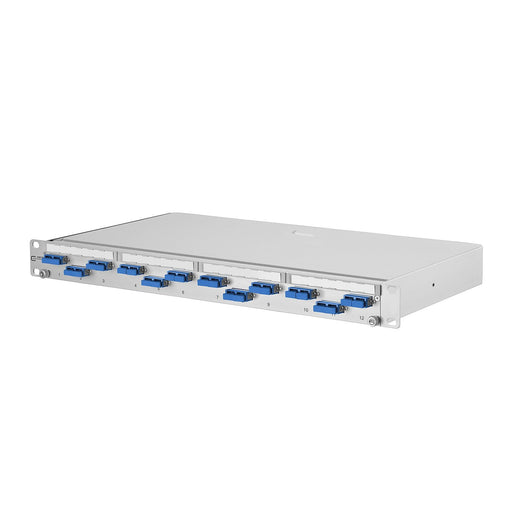 Metz Connect - Patchpanel LWL PA Patchfeld 150229E212-E splice 12xSC-Duplex