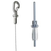Erico - Drahtseilabhängung Speed Link Seilabhängesys SLS3L10 Trapez D3,L10m,Haken − 5 Stück