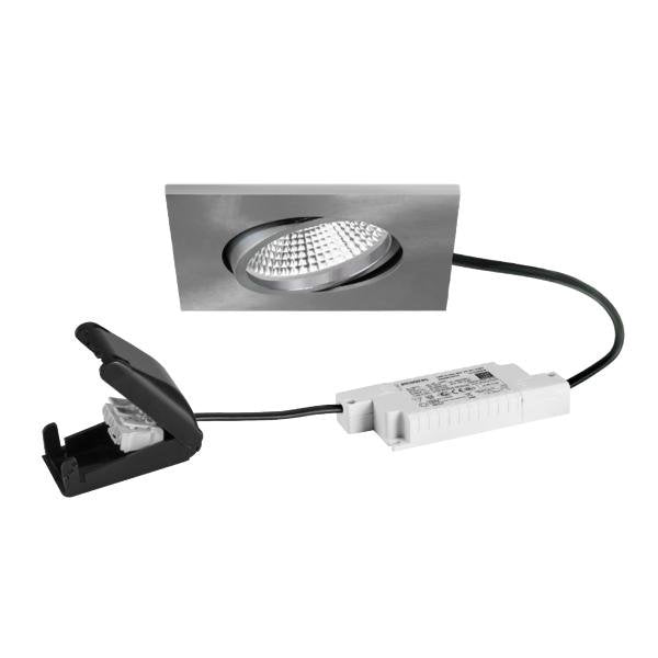 Brumberg Leuchten - Downlight/Strahler/Flutlicht LED-Einbaustrahler 230V 39488153AB 3000K, nickel