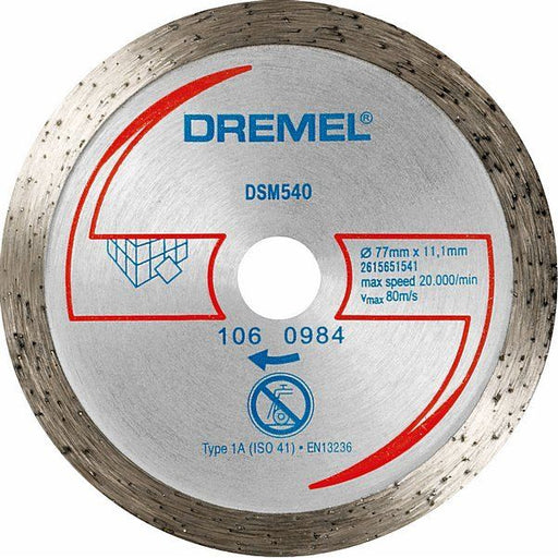 Bosch - Trenn-/Schleifscheibe DREMEL DSM20 2615S540JB Diamant-Fliesentrenn