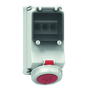 Bals Elektrotech - CEE-Steckdose abschaltbar, abgesichert (IEC 60309) Wandsteckdose abgesichert 15114 16A 5p 400V 6h IP67