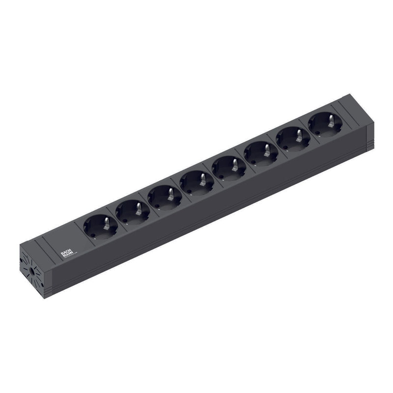 Bachmann - Mehrfachsteckdose Steckdosenleiste 420.0019 8xSchutzk.2m