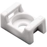 HellermannTyton - Befestigungssockel und -element für Kabelbinder Befestigungssockel CTM1 PA66 WH 100 14,7x9,4mm − 100 Stück