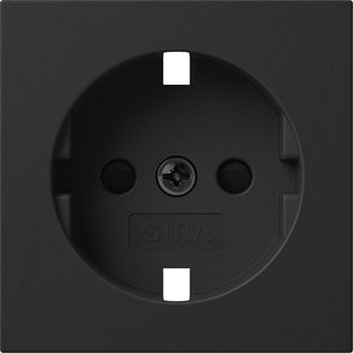 Gira - Zubehör/Ersatzteile für Installationsschalterprogramme Abd. SCHUKO-Steckd. SH 4921005 Schwarz m