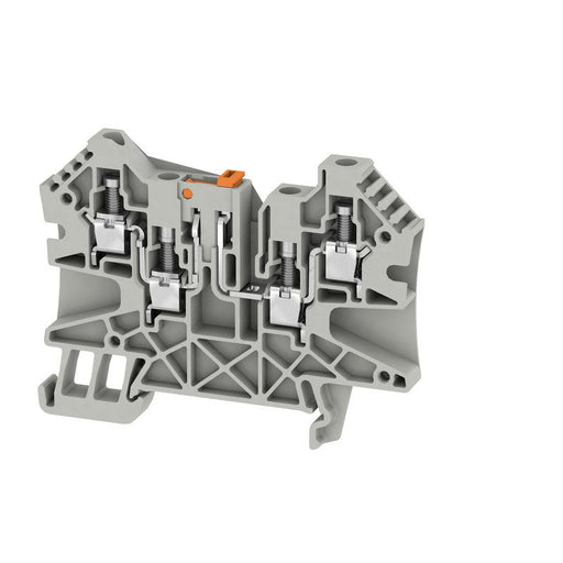 Weidmüller - Trenn- und Messtrenn-Reihenklemme Klemme WTR 4/ZZ STB GR Schraubanschl.,4mm² − 50 Stück