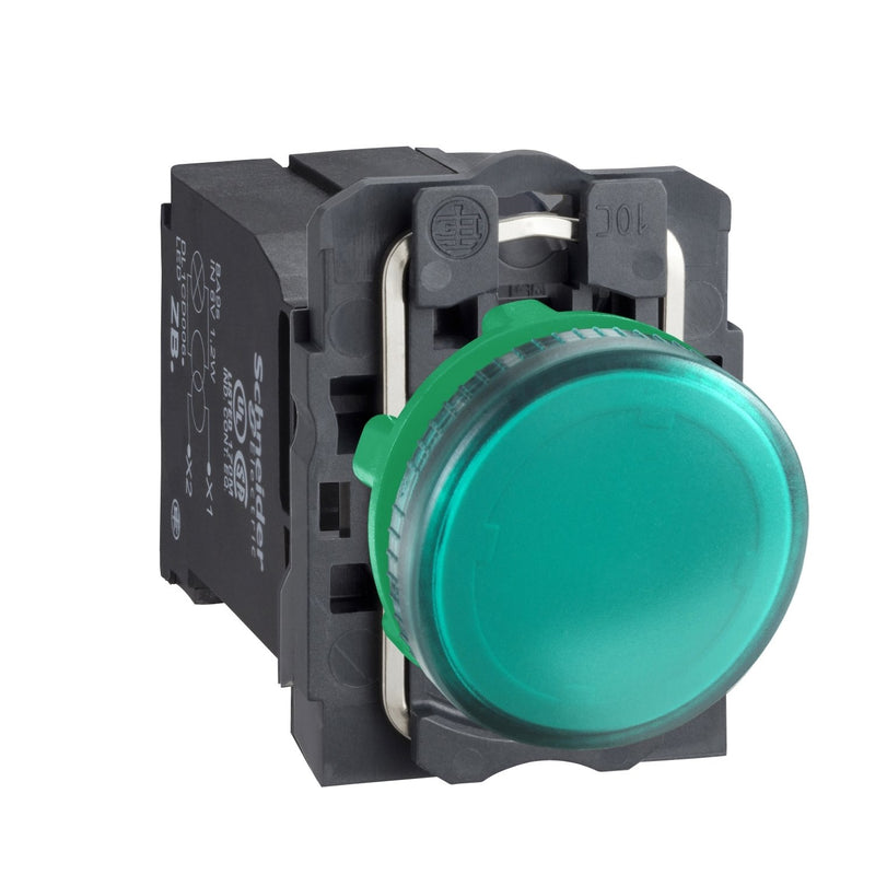 Schneider Electric - Leuchtmelder, Komplettgerät Leuchtmelder XB5AV33 m. BA9s-Glühl
