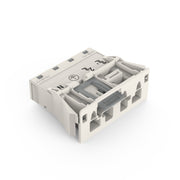 WAGO - Geräteanschluss für steckbare Gebäudeinstallation Snap-In-Stecker 770-734 4-polig,Kod. A,weiß − 100 Stück