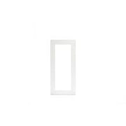 Siedle&Söhne - Zubehör/Ersatzteile für Türkommunikation Nachrüstblende Vario VA/NB 611-3/1-0 W Weiß