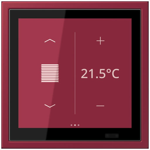 Jung - Bussystem-Mehrfach Bediengerät KNX Raumcontroller LCZ 459 BFD1S 255 le rubis