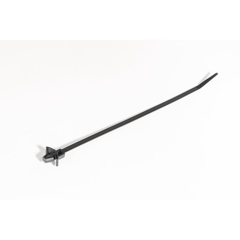 HellermannTyton - Kabelbinder Befestigungsbinder RT50RSF-PA66-BK(100) 215x4,6 schwarz − 100 Stück