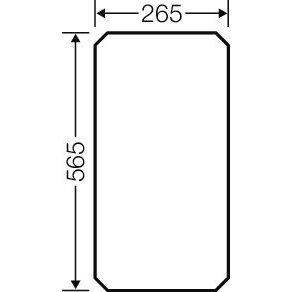 Hensel - Montageplatte für Verteilergehäuse Montageplatte Mi MP 4 4mm stark,f.Mi04