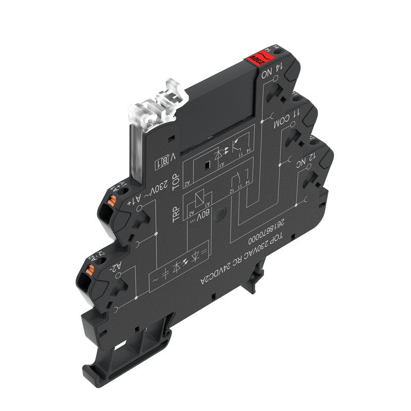 Weidmüller - Optokoppler Halbleiterrelais TOP120VACRC24VDC2A Termseries − 10 Stück