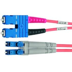 Telegärtner - Patchkabel LWL Duplexkabel LC/SC 100012233 62,5 OM1 2m