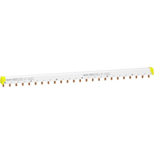 Schneider Electric - Phasenschiene Steg A9XPH424 ablängbar, 4P, 24 TE