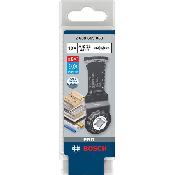 Bosch - Blatt für Oszillierer PRO AIZ 32 APIB Blatt für 2608669068VE(10) Multifunktionswerkze