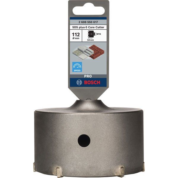 Bosch - Bohrkrone PRO SDS plus-5 Bohrkrone, 2608550617 112 x 50 x 72 mm