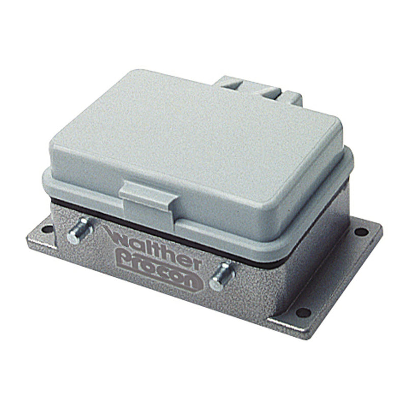 Walther Werke - Gehäuse für Rechtecksteckverbinder Anbaugehäuse A32 704232 28mm QVN m. Klappd