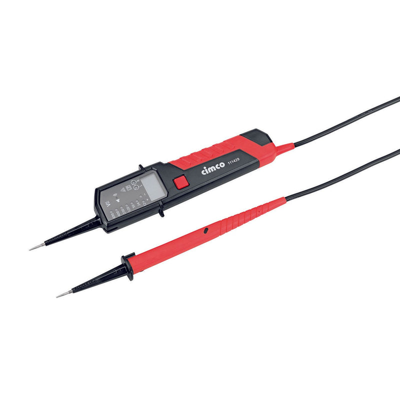 Cimco Werkzeuge - Spannungsprüfer AC/DC-Spannungsprüfer 111429 bis 690V m.LED+LCD