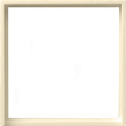 Gira - Übergangsadapter für Installationsschalterprogramme Adapterrahmen cws-gl 028201 quadr. 50x50mm S.55