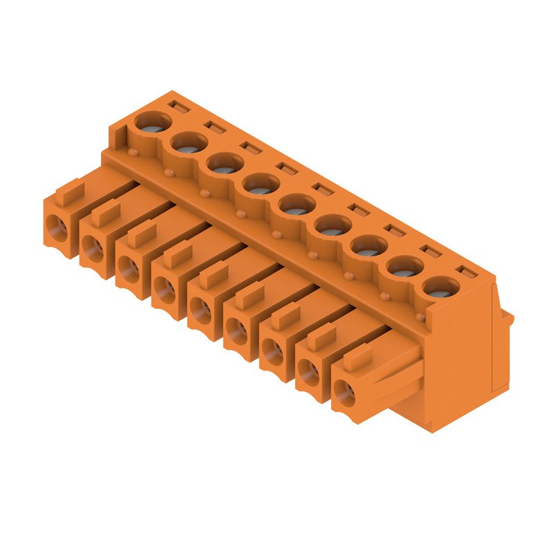 Weidmüller - Kabelsteckverbinder für Leiterplattensteckverbinder Verbinder 3.81mm BCZ 3.81/#1940800000 − 50 Stück