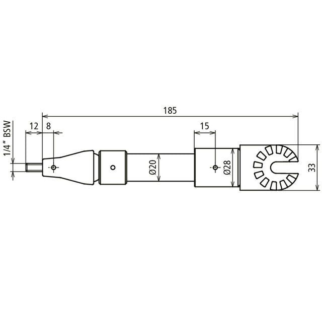 DEHN - Zubehör/Ersatzteile für Sicherheitsgeräte Adapter ADS ZK 185 starr