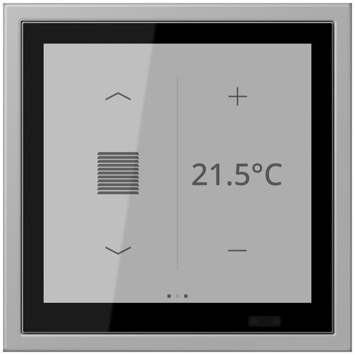 Jung - Bussystem-Mehrfach Bediengerät KNX Raumcontroller LCZ 459 BFD1S 204 gris moyen