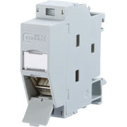 Metz Connect - Tragschienenadapter Hutschienenmodul,Kat.6A TN C6Amod-REG-180 1xRJ45,inkl. Modul − 1 Stück