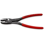 Knipex - Wasserpumpenzange Frontgreifzange 82 02 200 schwarz atramentiert − 6 Stück