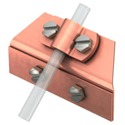OBO Bettermann - Anschlussklemme für Blitzschutz Schneefg.klemme 264 CU 8/10mm − 10 Stück