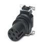 Phoenix Contact - Rundsteckverbinder, feldkonfektionierbar (Industriesteckverbinder) Einbausteckverbinder SACC-CI-M8FS#1412223 − 60 Stück